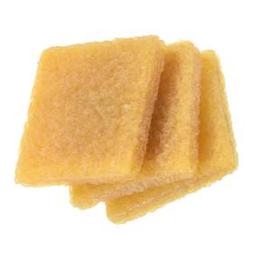 Uxcell 601968169770 6pcs 50x50x10mm Yellow Residue Eraser Rubber
