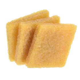 Uxcell 601968567682 6pcs 50x50x10mm Yellow Residue Eraser Craft Rubber Remover Tool
