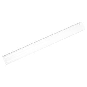 Uxcell 641832346654 2pcs Clear Rigid Tubing 30mm Id 32mm Od X 1ft 305mm Round Plastic Pc Tube