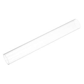 Uxcell 641832346661 2pcs Clear Rigid Tubing 37.6mm Id 40mm Od X 1ft 305mm Round Plastic Pc Tube