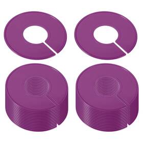 Uxcell 724117237868 30pcs Clothes Dividers Clothing Rack Size Round Separator Purple Uxcell 724117237868 30pcs Clothes Dividers Clothing Rack Size Round Separator Purple