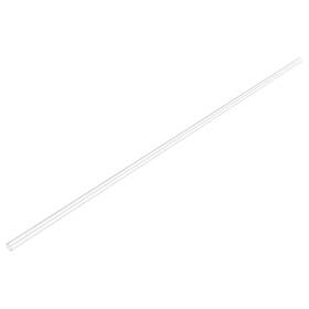 Uxcell 747709014968 2pcs Pc Rigid Round Clear Tubing 5mm Id X 6mm Od 610mm Length Plastic Tube