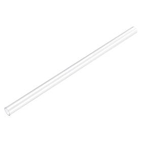 Uxcell 747709015019 Pc Rigid Round Clear Tubing 10mm Id X 11mm Od 305mm Length Plastic Tube