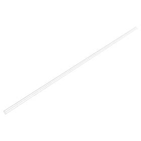 Uxcell 752374580090 2pcs Pc Rigid Round Clear Tubing 4mm Id X 6mm Od 610mm Length Plastic Tube