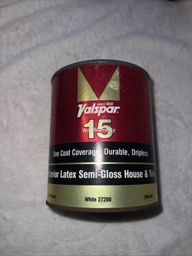 27200 Valspar White One Quart