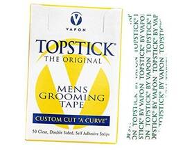 Vap-tsc50 Vapon Topstick The Original Custom Cut Inch A Curve Mens Grooming 50 Count Pack Of 1
