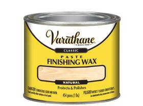 339837 Varathane Finishing Wax Paste Natural Protects And Polishes 1 Lb