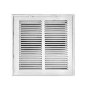 Hfg1212 Venti Air 841914108808 12 Inch X Square Return Filter Grille Of Steel In White