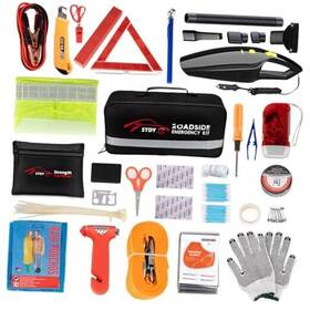 Msa-c-01 Vetoos Car Roadside Emergency Kit Vehicle Truck Safety Essential Vacuum