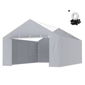 Vevor 197988385752 Carport Replacement Canopy Cover Side Wall 13 X 20 Ft Garage Tent Shelter