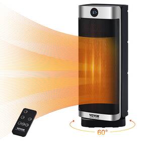 D0102hs0s52 Vevor Electric Space Heater With Thermostat Remote Control 2-level Adjustable Q
