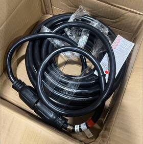 Fdjycx50ft30a0001v1 Vevor 50ft 250-volt 30 Amp Generator Cord With Twist Lock Connectors - New Read