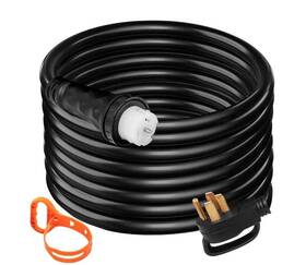 Fdjycx50ftx50acz1v1 Vevor 50 Ft. Generator Cord Amp Rv Extension 110v Power Cord-nob