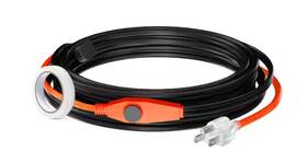 Hglgwqgdjrdlhjf3av1-sk0318 Vevor Skyshalo Pipe Heating Cable 18ft 7w/ft Heat Tape For Pipes With Built-in Thermostat