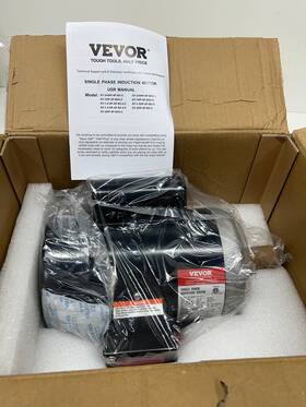 Tyjlnemadj174mz3qv7 Vevor 0.75hp Electric Motor 1725rpm Ac 115v/230v Single Phase