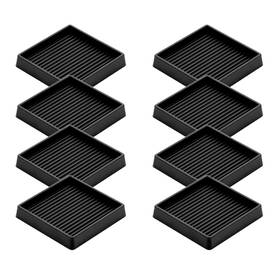 Vocomo 771077246461 3x3 Rubber Caster Cups Non Slip Furniture Pads Anti-slip Gripper An