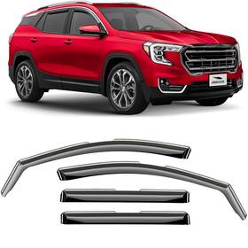 200255 Voron Glass In-channel Extra Durable Rain Guards For Gmc Terrain 2018-2024 Window Deflec