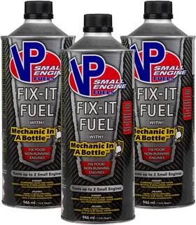 Vp Racing Fuels 363767354541 Sef Fix-it Fuel Fixes Poor Or Non-running Engines 3 Quarts