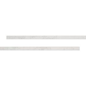 160100 Vt Industries Stretta Laminate Countertop White Marble End Cap Kit
