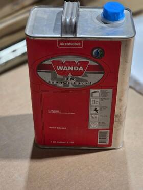 552866 Wa Wanda Wandabase 8000 2k Universal Clear - Voc Comp. 4 1 Gallon