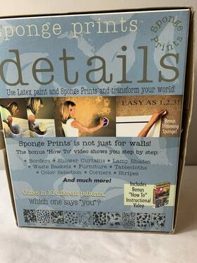Wall Concepts Sponge Prints 697043781203 Vintage The Leaf Faux Finishing Tool That Works