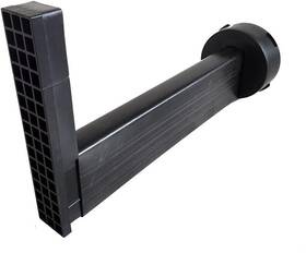 0002 Wall Drain Wdpb/0002 Pro Universal Landscape Yard Retaining Block - Black