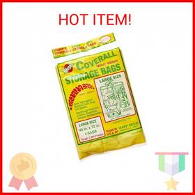 Warps 042351421301 Banana Storage Bags 40x72 Inches 4 Count Yellow