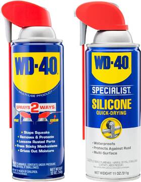 Wd-40 445054720758 Multi-use Product And Specialist Silicone Lubricant Combo Pack Smar