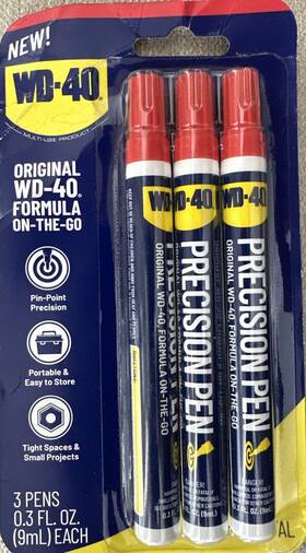 49073 Wd-40 3-pack Precision Pen Mutli Purpose Lubricant