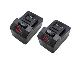 Ctb8185 Weidebatt 2-pack Battery 18v 4.0ah Replace For Snap On Ct7