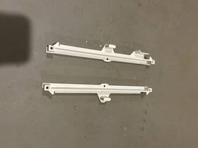 Ed25rfxfw01 Whirlpool Oem Freezer Slide Rail For Ice Bucket Set 2