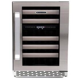 Bwr-171ds Whynter Elite 17 Bottle Seamless Stainless Steel Door Dual Zone Built-in Wine