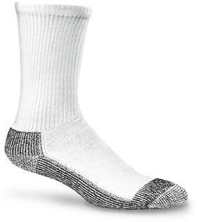 F1140-731-md Wigwam Mills Inc Work Socks Double Cushioned White And Black Mens Medium