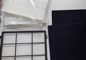 C545-compatible Winix-compatible 2 Ea. Hepa And Carbon Filters New 1 Used Pre-filter