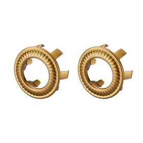 K1057 Wowow 2 Pack Sink Overflow Ring Bathroom Kitchen Basin Trim Copper Over