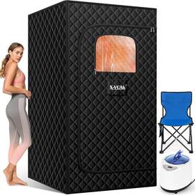 Kc-s01 X-vcak Upgraded Sauna Box For Relaxation Detoxification Portable Steam 1 Person