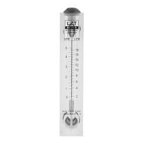 Gg155688 Xnrtop Lzt M-15 0.5-5gpm 2-18lpm Water Flow Meter Panel Mount Type Flowmeter