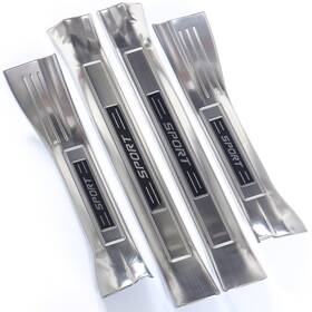 B0clhrm65n Yakaney For 2019-2025 Rav4 Inner Door Sill Protector Toyota Rav-4 2019 2020