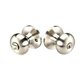 Yaleyr70sn619sc Yale Sinclair Single Cylinder Keyed Entry Door Knob Set Satin Nickel