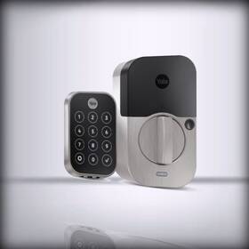 Yrd450-f-ble-bsp Yale Assure - 2 For Touch Deadbolt Lock Black Suede Biometric Fingerprint Entry
