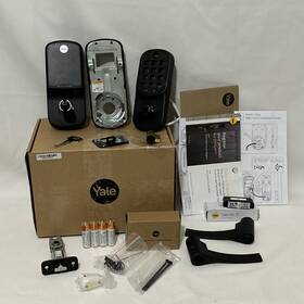 Yrl216-wf1-bsp Yale Assure Lever Door Entry With Wi-fi Connected Physical Keypad - Black