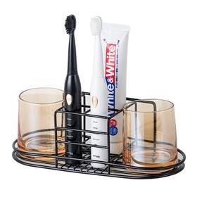 Yisman 765381160230 Toothbrush Holder With Cup Electric Toothpaste Stai