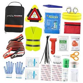 Ws022-car Yiwu Ori-power Medtech Co. Ltd Car Roadside Emergency Kit With Reflective Warning Triangle Assistance