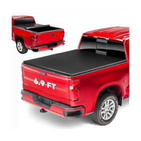 Yxtrd031trc Youxmoto Soft Roll Up Truck Tonneau Bed Cover Fits For Chevy Silverado/gmc Sierra 2500