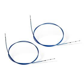 Yunnergo Ne-496123-984263-er 2pcs 15ft 4.5 Meter Throttle Shift Control Cable 3300/33c With Outboard Eng Inch