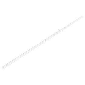 Zaplyte 752374580021 Pc Rigid Round Clear Tubing 5mm Id X 6mm Od 610mm Length Plastic Tube