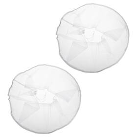 Zaplyte 782685583596 2pcs Mesh Electric Fan Dust Cover 16 Inch Dustproof For Protection White