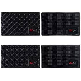 Zc Gel 414745911286 Sticky Dash Pad 4 Pack Removable And Traceless Car Dashboard Mat With Heat