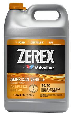 888374 Zerex American Vehicle 50/50 Ready-to-use Antifreeze Coolant 1 Gallon Fast Ship