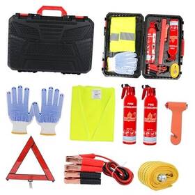 Mswj620e Zhejiang Anshun Fire Fighting Technology Co. Ltd. Roadside Car Emergency Safety Kits Automotive Assistance Tools With 2 Pack